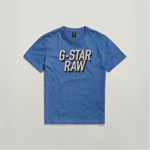 G Star - 3D Dotted Graphic T-Shirt