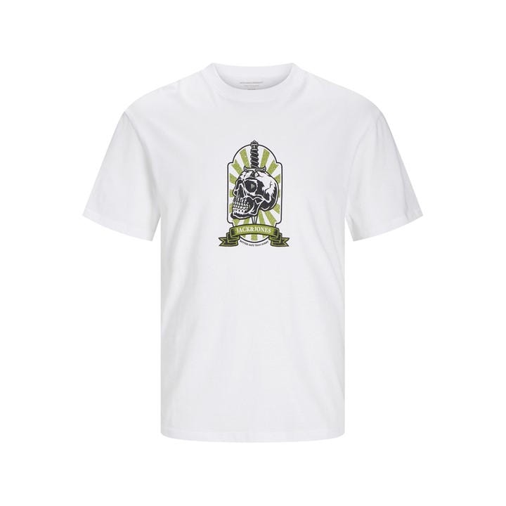 JACK & JONES SKULL T-SHIRT M