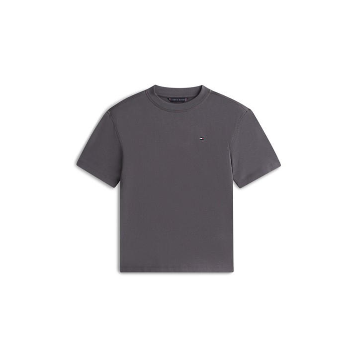 Tommy Hilfiger Boys Grey Tommy Wshd Grphc Tee Jn62