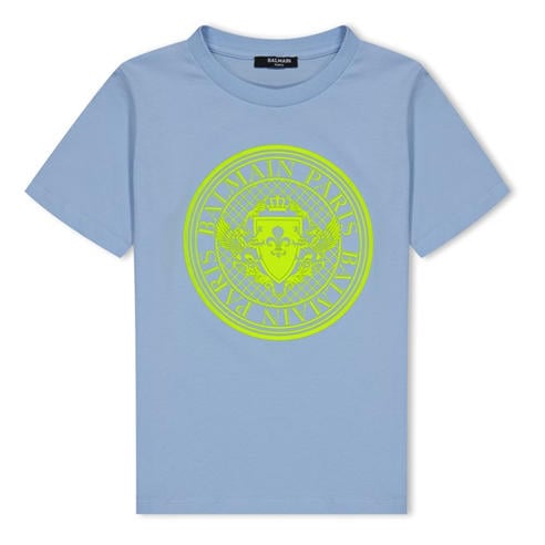 BALMAIN - Logo Print T-Shirt Juniors
