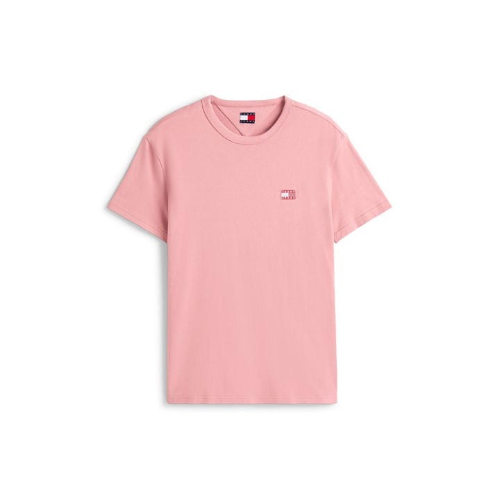 Tommy Jeans Classic Tommy Small Badge T Shirt In Red