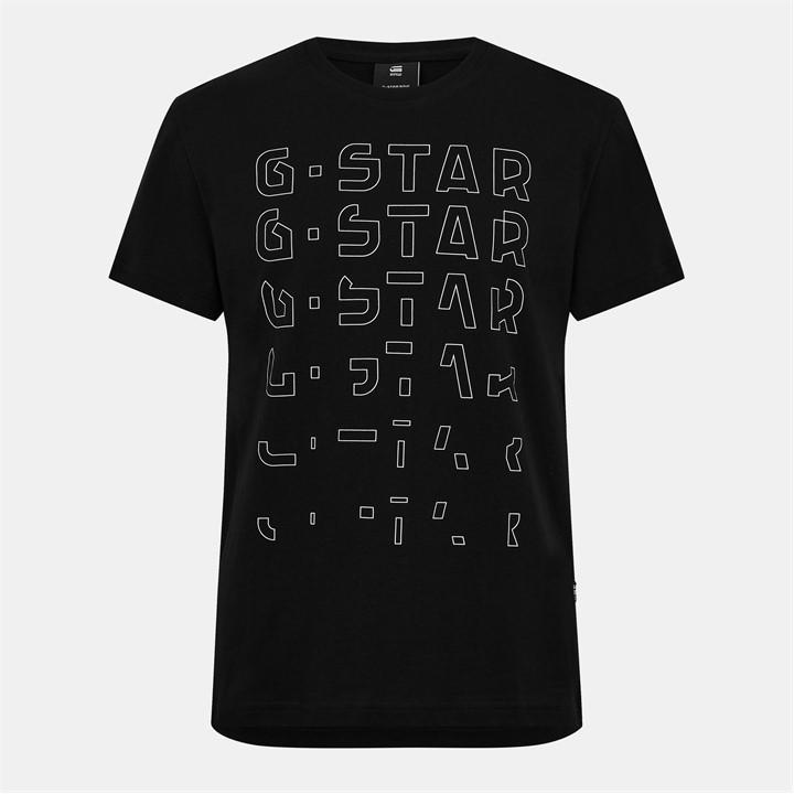 G Star Gstar Grph TS - Black