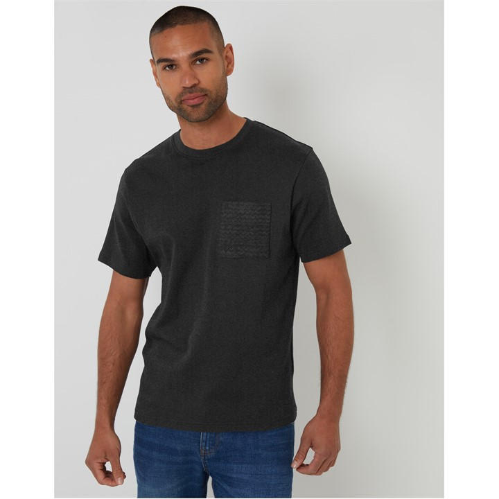 Threadbare Men's Grey Tee Havana Medium