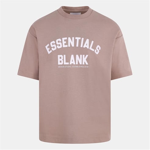 Blank Essentials - Men's College Arch Oversized T-Shirt