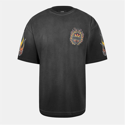 AMIRI - Men's MA Flames Oversized T-Shirt