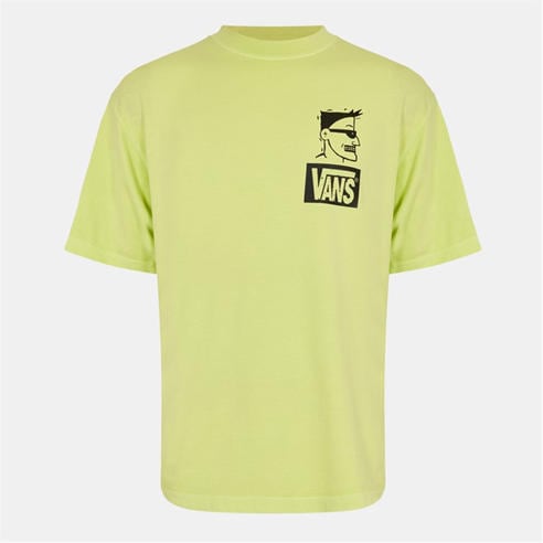 Vans - Unisex Adults Beachfront Short-Sleeve Black T-Shirt