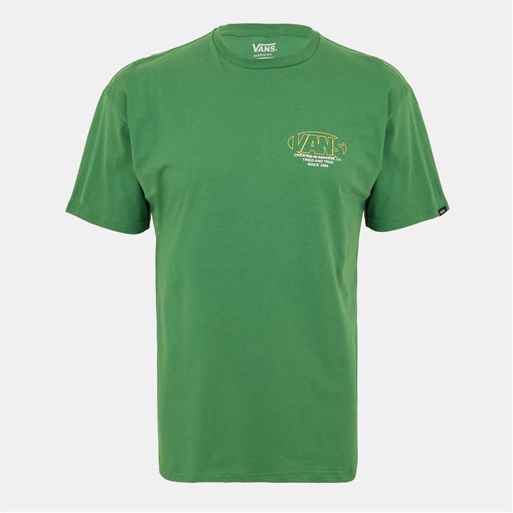 Vans Major Type Ss Fairway T-shirt Unisex Adult In Green