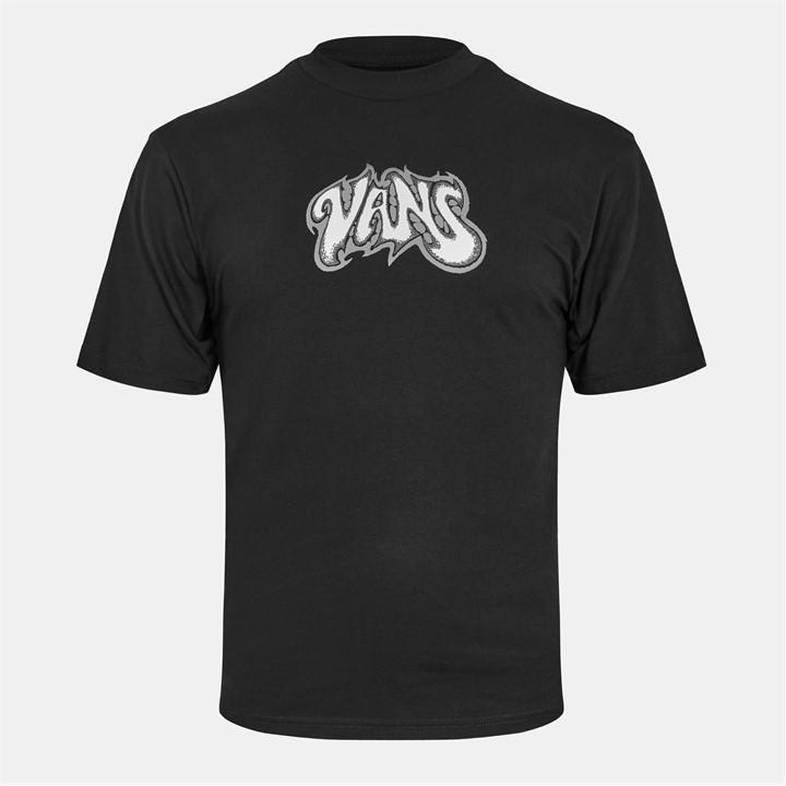 Vans Hissterik Ss Shadow Lime T-shirt Unisex Adult In Black