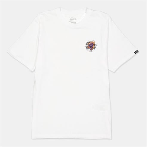 Vans - Unisex Kids' Vortex White Short-Sleeve Regular Fit T-Shirt
