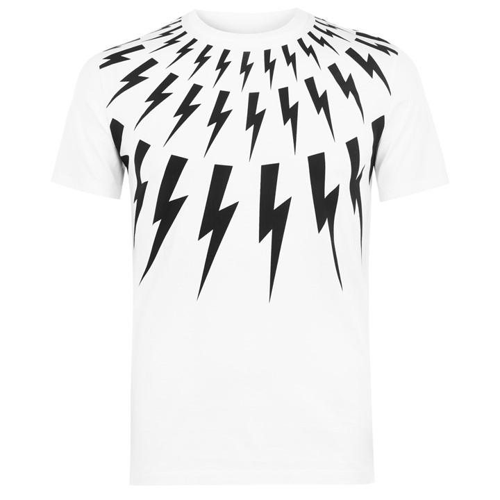 NEIL BARRETT IGHTNING BOLT T SHIRT