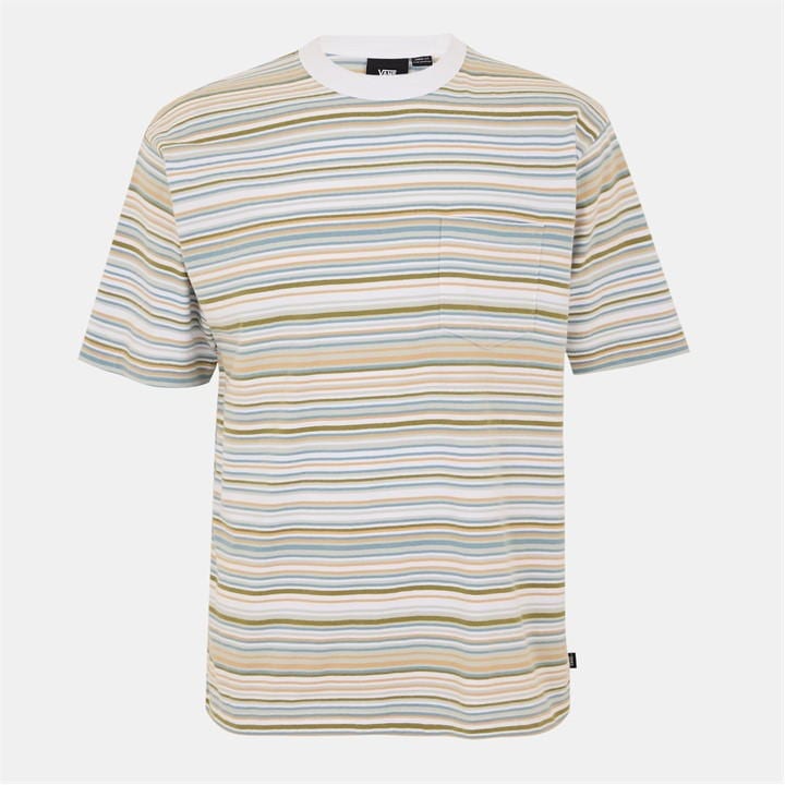 Vans Braden Stripe Knit White T-shirt Unisex Adult