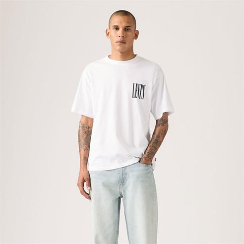 Levis - Men's Vintage Graphic Cowboy T-Shirt