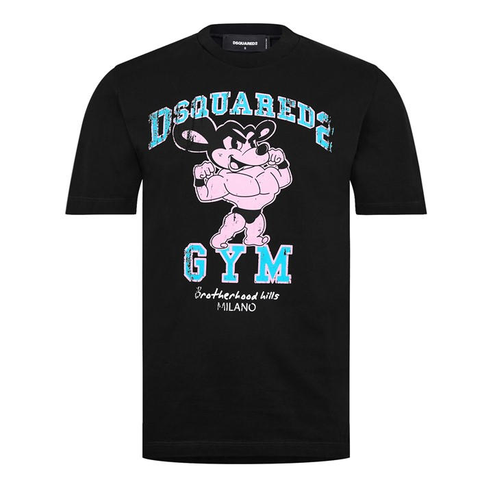 DSQUARED2 GYM LOGO T-SHIRT