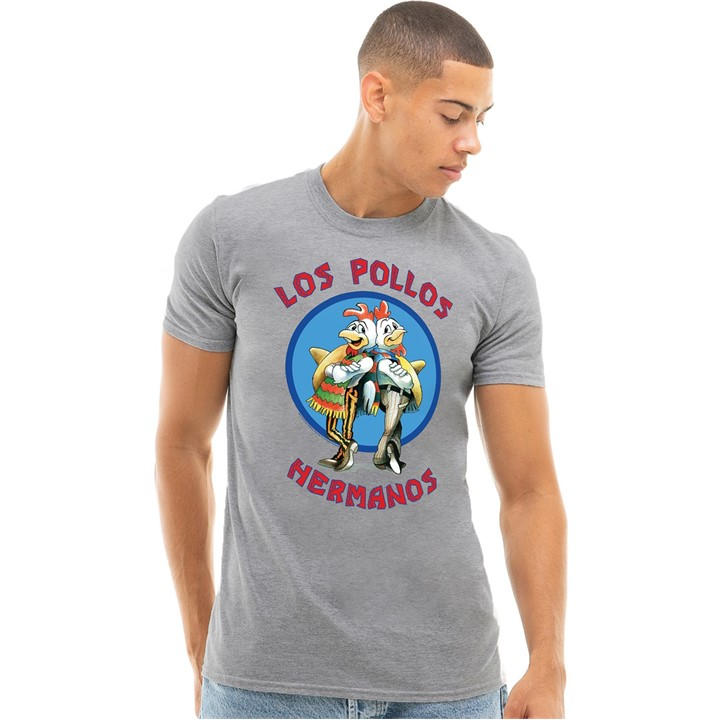 Character T-shi In Grey