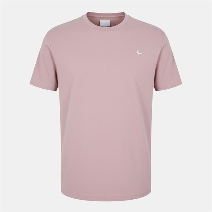 Jack Wills Men's Pink Sandleford T-Shirt 2XL