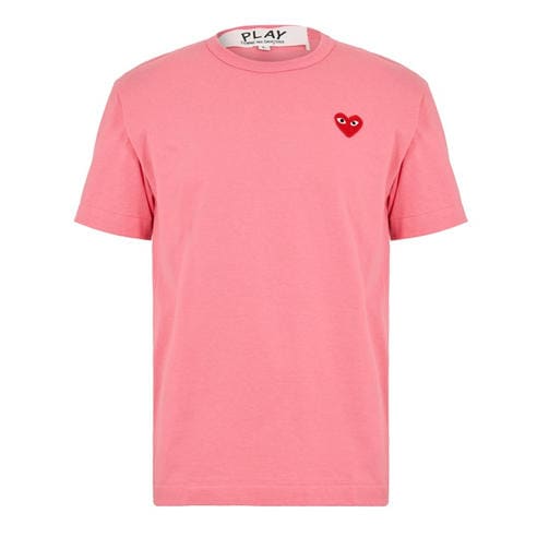 COMME DES GARCONS PLAY - Small Peeping Heart Patch T-Shirt