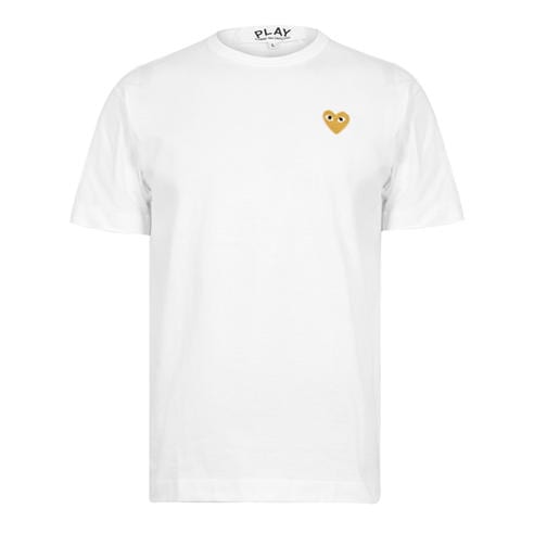 COMME DES GARCONS PLAY - Small Peeping Heart Patch T-Shirt