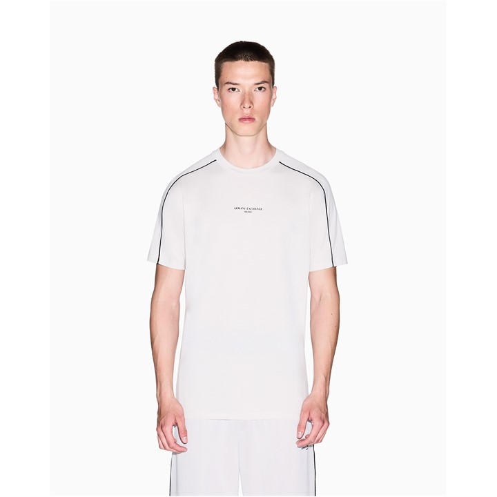 Armani Exchange Men's White Jumper