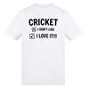 Cricket, I Love It
