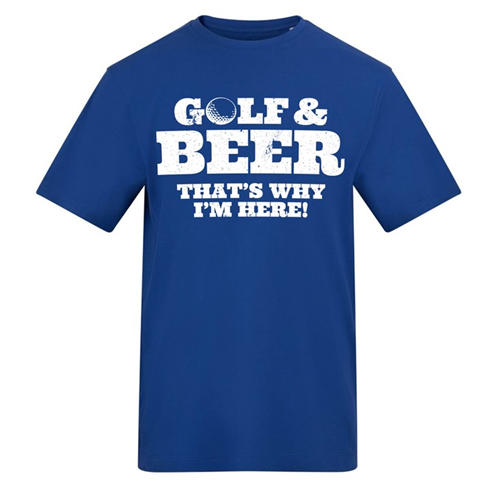 AWD - Printed Golf Adult Tee