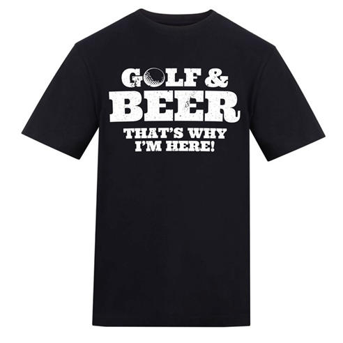 AWD - Printed Golf Adult Tee