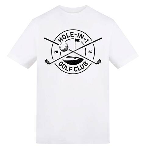 AWD - Printed Golf Adult Tee