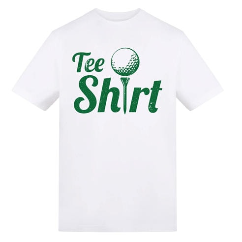 AWD - Printed Golf Adult Tee