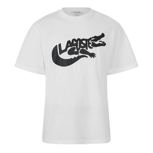 Lacoste - Men's Script Croc Cotton Short-Sleeve T-Shirt