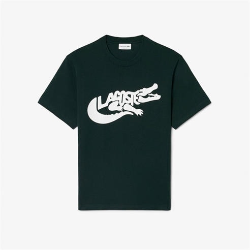 Lacoste - Men's Script Croc Cotton Short-Sleeve T-Shirt