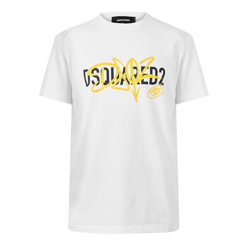 DSQUARED2 - DSQ Sig Logo Tee Sn63