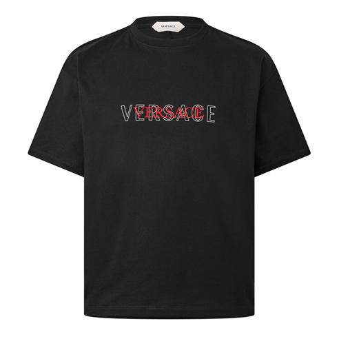VERSACE - Versace Emb Logo Tee Sn64