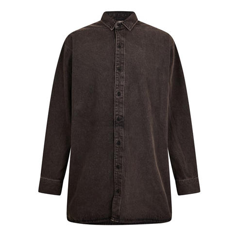FEAR OF GOD ESSENTIALS - Unisex Adults Denim Long Sleeve Shirt
