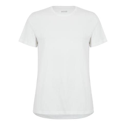 Boss - Mens BOSS Bodywear 2 Pack Crew Neck T-Shirts with Logo Detail - Comfort