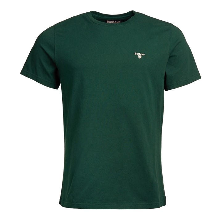 Barbour Men's Green Essential Sports T-Shirt Large