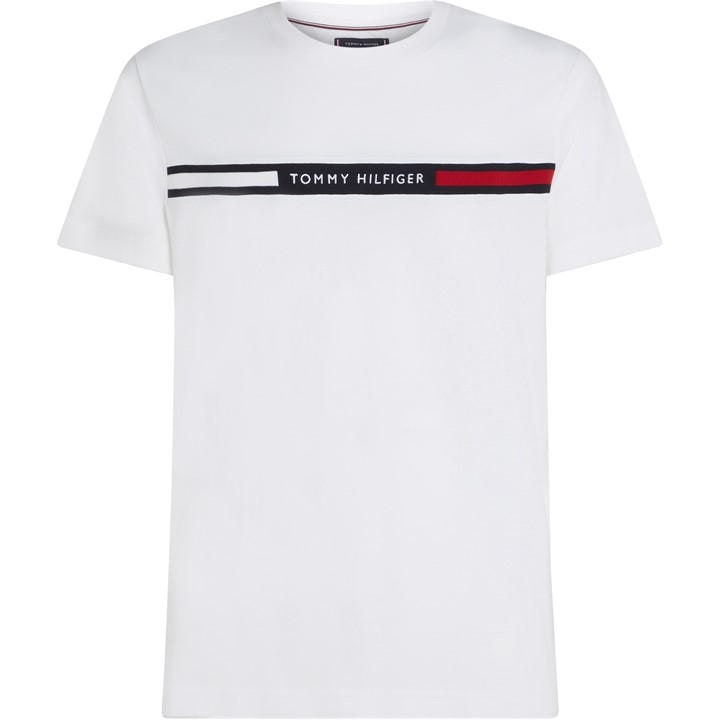 Tommy Hilfiger Logo T Shirt White