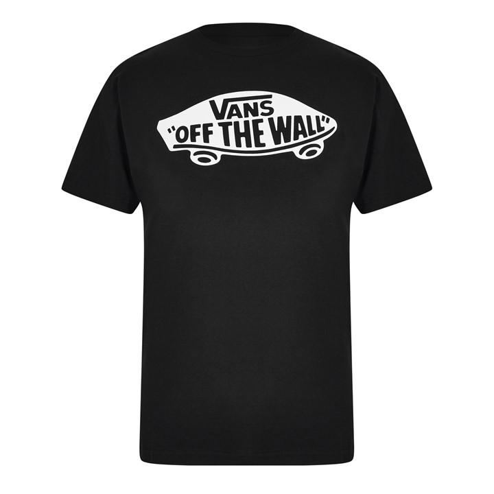 Vans Off The Wall Board T-shirt In Black