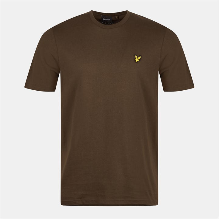 Lyle And Scott Men's Green Logo T Shirt Extra Large