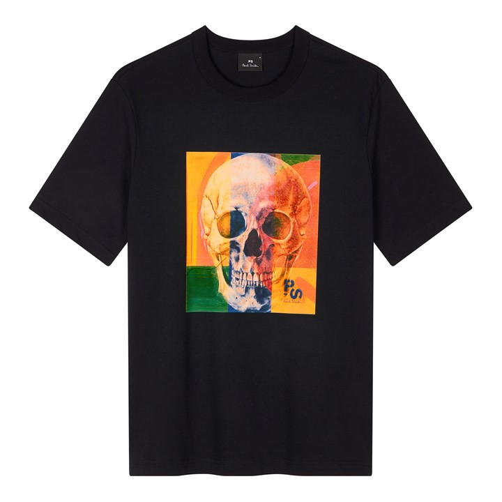 Ps By Paul Smith Kull Tee In Black