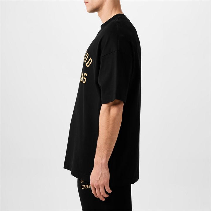 Black - FEAR OF GOD ESSENTIALS - Jersey Crewneck Tee