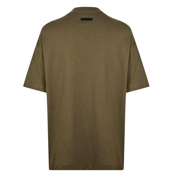 Military - FEAR OF GOD ESSENTIALS - Jersey Crewneck Tee