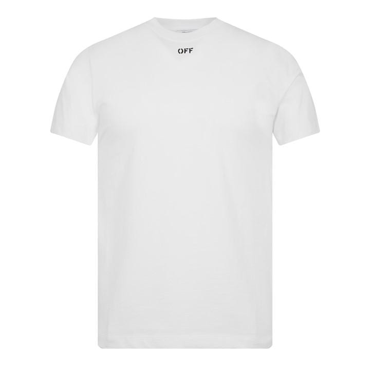 OFF-WHITE MEN'S ARROW SLIM T-SHIRT, TAILORED FIT