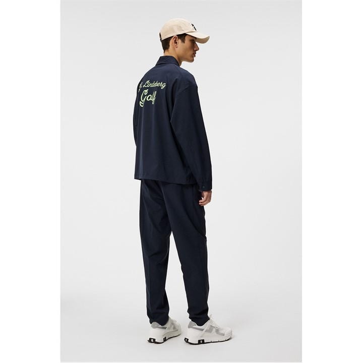 JL Navy - J Lindeberg Golf - Dex Overshirt Mens