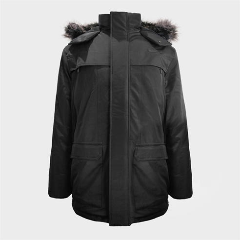 Jack Wills - Men's  Water Resistant Wind Resistant Faux Fur Hooded Parka