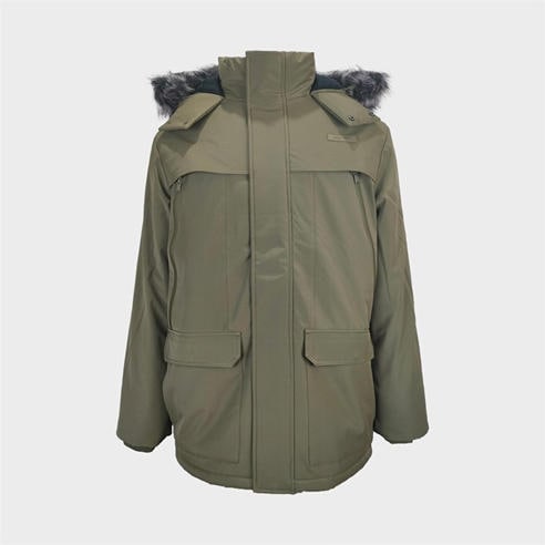 Jack Wills - Men's  Water Resistant Wind Resistant Faux Fur Hooded Parka