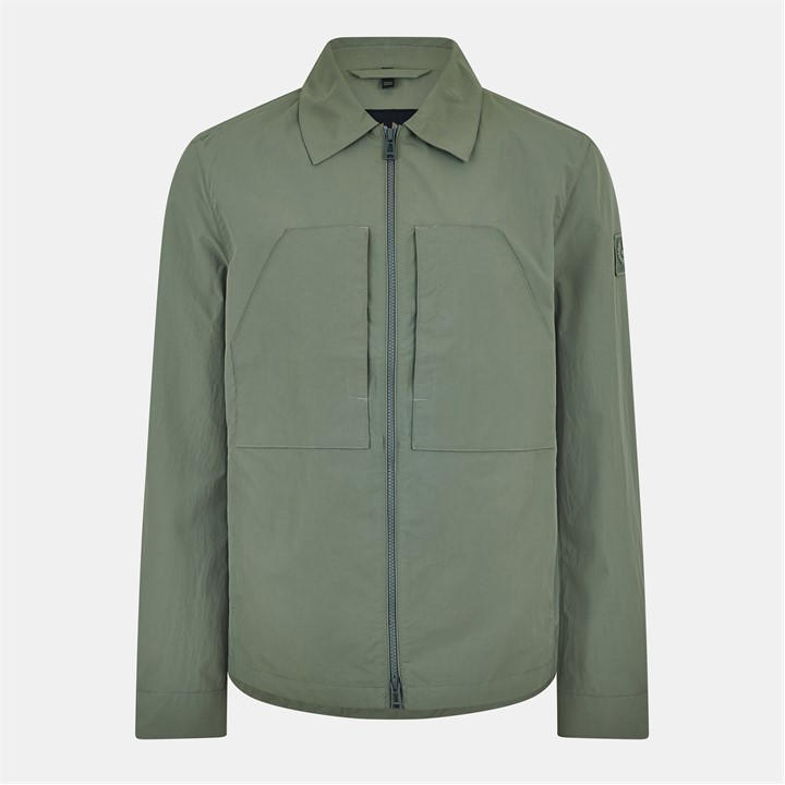 Belstaff Men's Green Cover Os Sn54 Medium