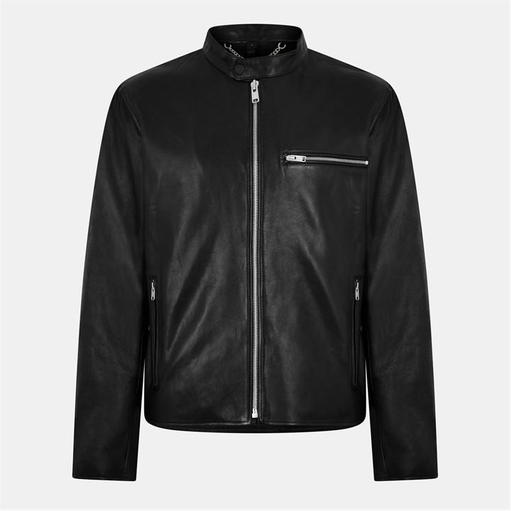 Belstaff Men's Black Track Racer Sn54 2XL