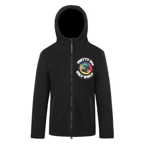 PRETTY BOY UGLY WORLD - Men's Textured Sherpa Jacket