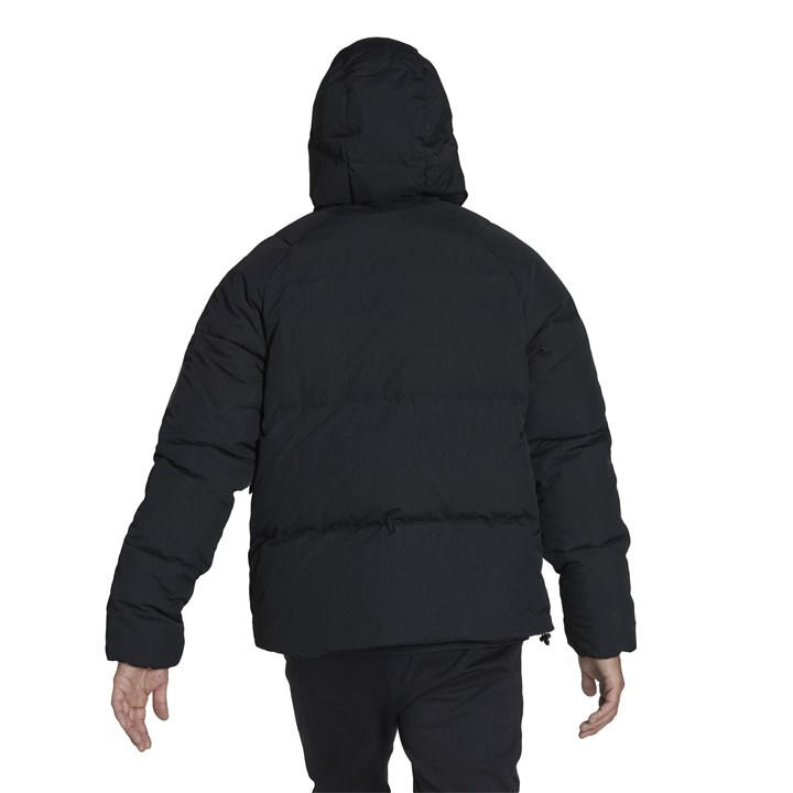adidas Big Baffle Down Jacket Mens Black Frasers