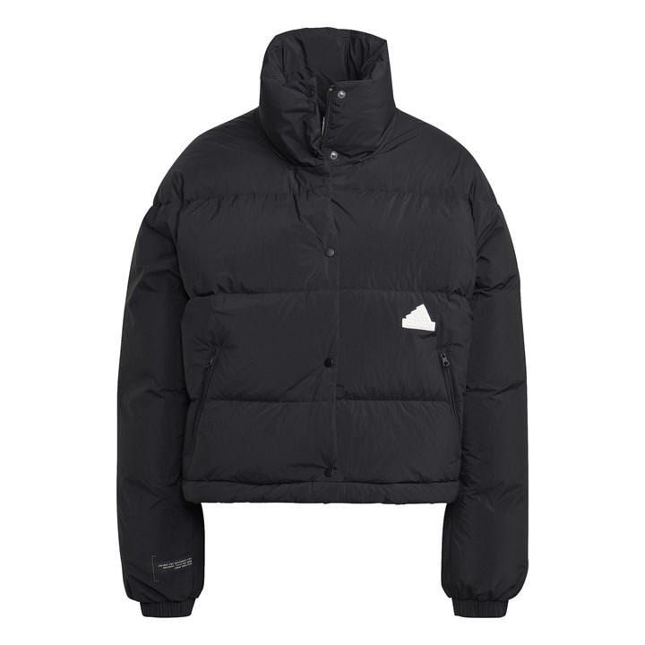 Adidas Women's Black Puffer Jacket Extra Small