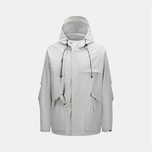 Firetrap - Men's Windproof Full Zip Hooded Rain Anorak
